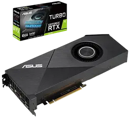 Відеокарта GeForce RTX 2070 SUPER 8GB Asus TURBO EVO (TURBO-RTX2070S-8G-EVO) Б/В