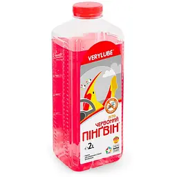 Омивач автомобільний VERYLUBE Червоний пінгвін - "ЛІТО" 2 л (ХВ 50112)