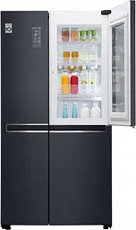 Холодильник SBS LG GC-Q247CBDC 179х74х91см 2 двері холодильне відділення 406 л морозильне відділення 220 л A+ NF Чорний мат. (GC-Q247CBDC) - мініатюра 5