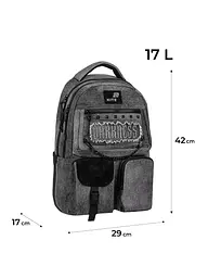 Рюкзак Kite Education teens 2587M Darkness (K26-2587M-5) - мініатюра 6