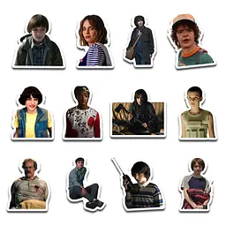 Стікерпак GeekLand Stranger Things 45 штук (SP ST 01) - мініатюра 3