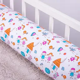 Валики-бортики MirSon Kids Time 18-0002 Sweet Home захисні білі 2 шт. - мініатюра 4