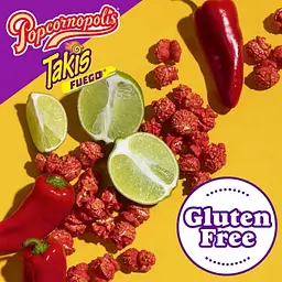Попкорн Takis Fuego Popcornopolis Hot Chili Pepper & Lime Чилі та Лайм 170 г - мініатюра 4