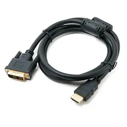 Кабель HDMI (M) - DVI-D (M, 24-pin), 1.5 м, чорний, Extradigital (KBH1684)