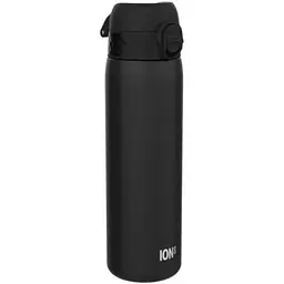 Пляшка для води металева ION8 600 мл Stainless Steel Black (I8SS600BLK)