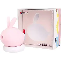 Вакуумний стимулятор KissToy Too Simple Pink (SO8715) [108480] - мініатюра 2