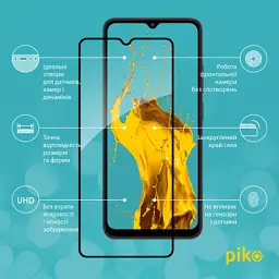 Скло захисне Piko Full Glue Xiaomi Redmi 12C (1283126573781) - мініатюра 3