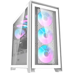 Корпус для ПК DARKFLASH DRX90 GLASS WHITE - миниатюра 9