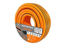 Шланг для поливу SANTEHPOLIV 3/4 20м ORANGE (бухта) ПВХ