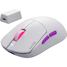Комп'ютерна мишка Hator Quasar 3 Ultra 8K Wireless White (HTM771) - мініатюра 3