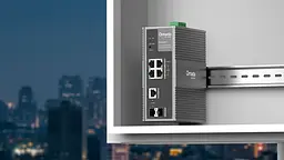 Промисловий комутатор IES206GPP 4xGE (PoE), 120W, 1xGE/SFP, 1xSFP WebSmart TP-Link teh0018291 - мініатюра 4