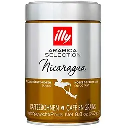 Кава Illy Monoarabica Nicaragua в зернах 100% арабіка 250 г з/б