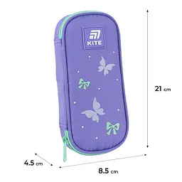 Пенал Kite Pretty Nice фіолетовий (K25-662-11) - мініатюра 3