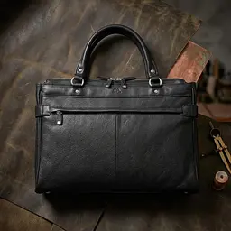 Жіноча сумка з натуральної шкіри Tony Perotti Contatto 9060-40 (90642) Темно-коричнева - мініатюра 4