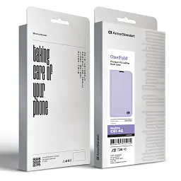 Чохол-книжка ArmorStandart OneFold Case для Realme C61 4G Lavender - мініатюра 6