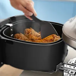 Мультипіч Philips Series 5000 OVI SteamFry 2000 Вт чорний (NA547/07) - мініатюра 5
