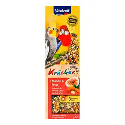 Ласощі для австралійських папуг Vitakraft Kracker Original + Almonds & Fig 2 шт. 180 г (21289) - мініатюра 2