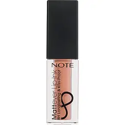 Матовий флюїд для губ Note Cosmetique Mattever Lip-Ink відтінок 01 First Love Beige 4.5 мл