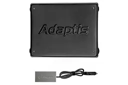 Комплект Adaptis MiniKit для Starlink Mini (захисний корпус на авто + блок живлення 12-24V) чорний