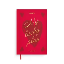Мініпланер Orner "MY LUCKY PLAN mini" червоний