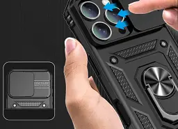 Панель BeCover Military для Apple iPhone 16 Pro Black (712155) - мініатюра 5