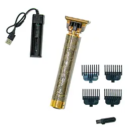 Машинка для стрижки машина для окантування триммер для бороди MAXTOP M-99 Professional hair cliper дракон - мініатюра 3