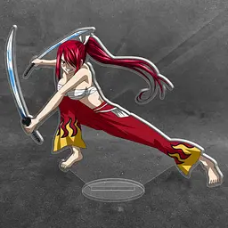 Акрилова колекційна фігурка Аніме: Fairy Tail Казка про хвост феї Ерза Скарлет 1 15 см - мініатюра 2