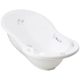 Ванночка дитяча Tega Baby Owls зі зливом 86 см white (SO-004-ODPLYW-103)