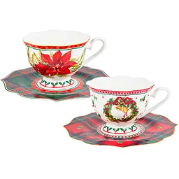 Чайний набір Lefard Royal Cristmas 220 мл 4 предмети (922-161)