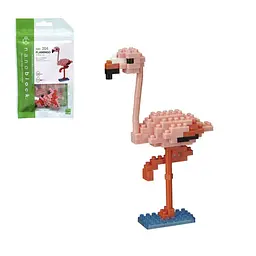 Ігровий набір "Рожева фламінго" ТМ Nanoblock (124112)