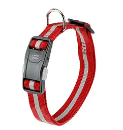 Нашийник для собак Ferplast Club Reflex C20/56 нейлоновий червоний 2х36-56 см 75250322