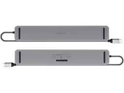 Мультипортовий адаптер REAL-EL CQ-1000 Space Grey (EL123110005) - мініатюра 5