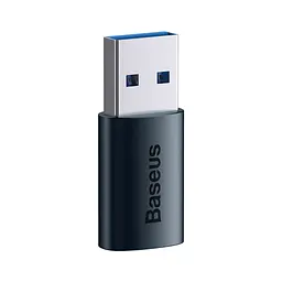 Перехідник USB 3.1 M to USB-C F blue Baseus (ZJJQ000103) - мініатюра 2