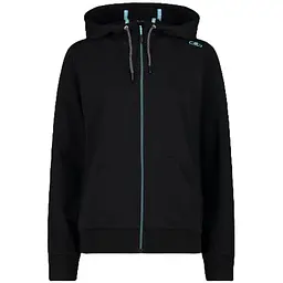 Кофта CMP Women's Full Zip Hoodie Black XXS (1097-32D8016-U901 34)