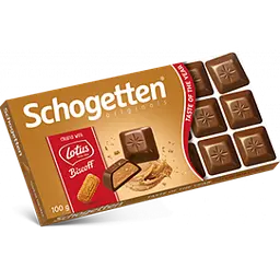 Шоколадка Schogetten Lotus Biscoff 100g