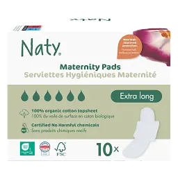 Післяпологові органічні прокладки Eco by Naty 10 шт.