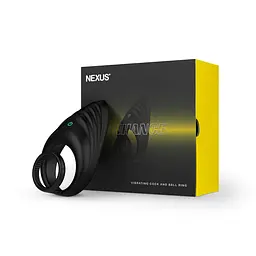 Ерекційне віброкільце Nexus Enhance Vibrating Cock and Ball Ring подвійне - мініатюра 5