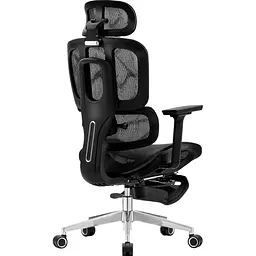 Офісне крісло GT Racer B-319 Black [174610] - мініатюра 3