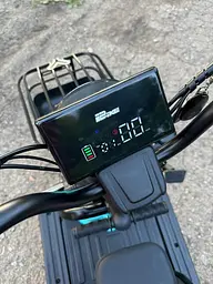 Електроскутер триколісний EVOBIKE Luna TRIO PRO 1200W 60V 20Ah (2026) зі знімним графеновим акумулятором та пасажирським сидінням | Сірий графіт - мініатюра 5