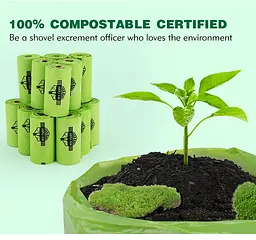 Біорозкладні пакети My Turf Eco Poop Bags для прибирання за собаками - мініатюра 2