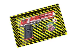 Іграшковий пістолет гумкостріл дерев'яний з гри Counter-Strike Desert Eagle Code Red BOX - мініатюра 3