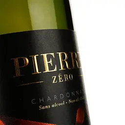 Ігристе вино безалкогольне Pierre Zéro Chardonnay Sparkling, біле, напівсолодке 0,75 л - мініатюра 3