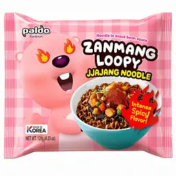 Локшина рамьон Чачжан Гострий Zanmang Loopy Paldo 110г - мініатюра 1