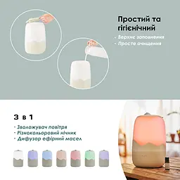 Зволожувач повітря Babymoov Humidifier Wave бежевий (A047015) - мініатюра 5