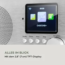 Інтернет-радіо Auna Silver Star Mini Two Internet DAB+/FM (10038348) - мініатюра 5