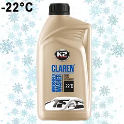 Зимний омыватель стекла Нейтральный K2 -22°C 1 л (K621)
