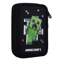 Шкільний пенал твердий подвійний Yes Minecraft World HP-01