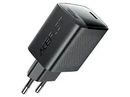 Мережевий зарядний пристрій Acefast A112 GaN Black (6974316284055) - мініатюра 2