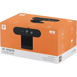 Веб-камера 2E WQHD 2К USB Black (2E-WC2K) - мініатюра 9