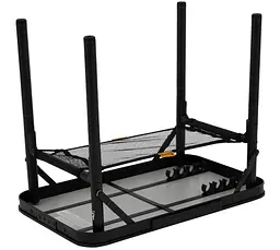 Стіл Bo-Camp Woodbine 56x34 см Black/Wood look (1404191) (DAS303265) - мініатюра 7
